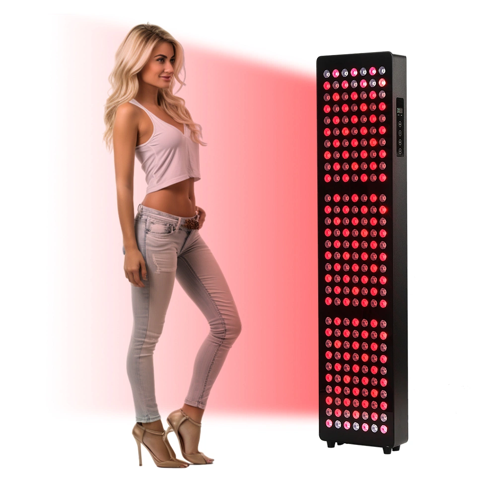 Christmas Creative Gifts Men Physicalexercise Pulse Mode 210PCS LED Full Body Infrared Lamp Device Red Light Therapy Panel Light