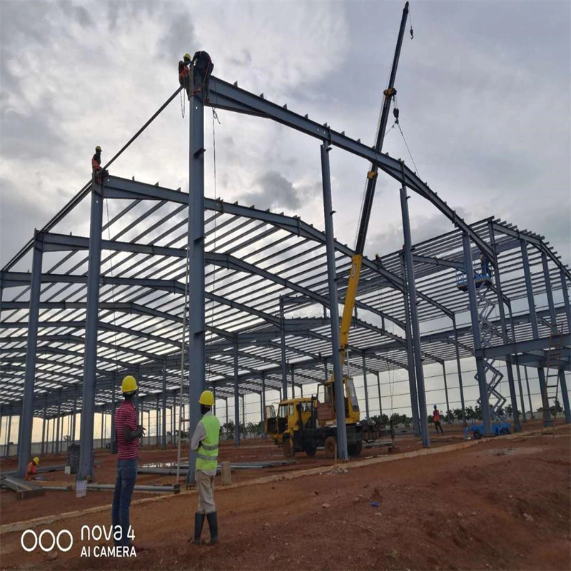 Long Span Building Steel Structure Project Prefabricated Warehouse Factory Light Steel Trusses