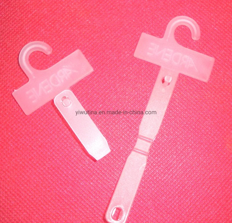 Custom Logo Plastic Hanger Rack Display Belt Plastic Belt Hanger Hook for Belts/Neckties