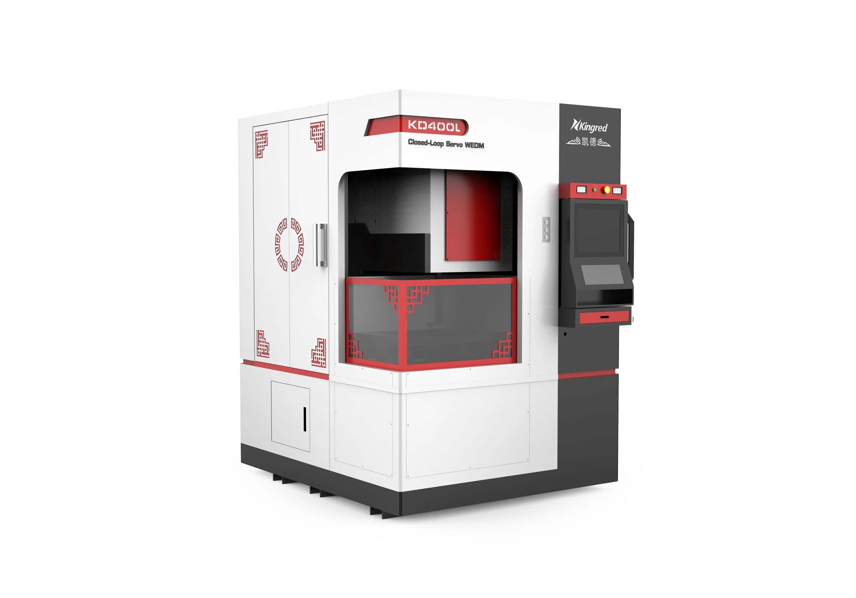 CNC EDM Wire Cut Machine High Precision Types of Fixed Column and Machines Bed with Integrated Design Kd500zl