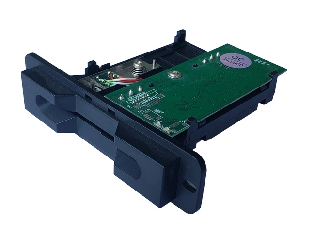 Interfaz USB Manual lector de tarjetas magnéticas de inserción media para ATM