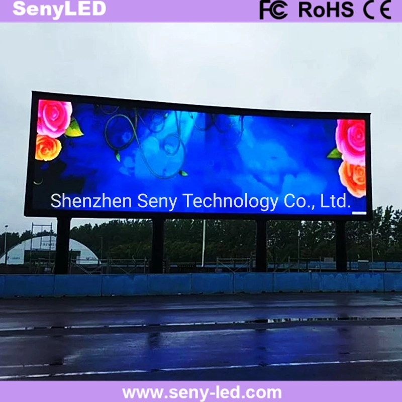 Outdoor Giant TV Screen Panel Full Color P8 LED Digital Sign Factory