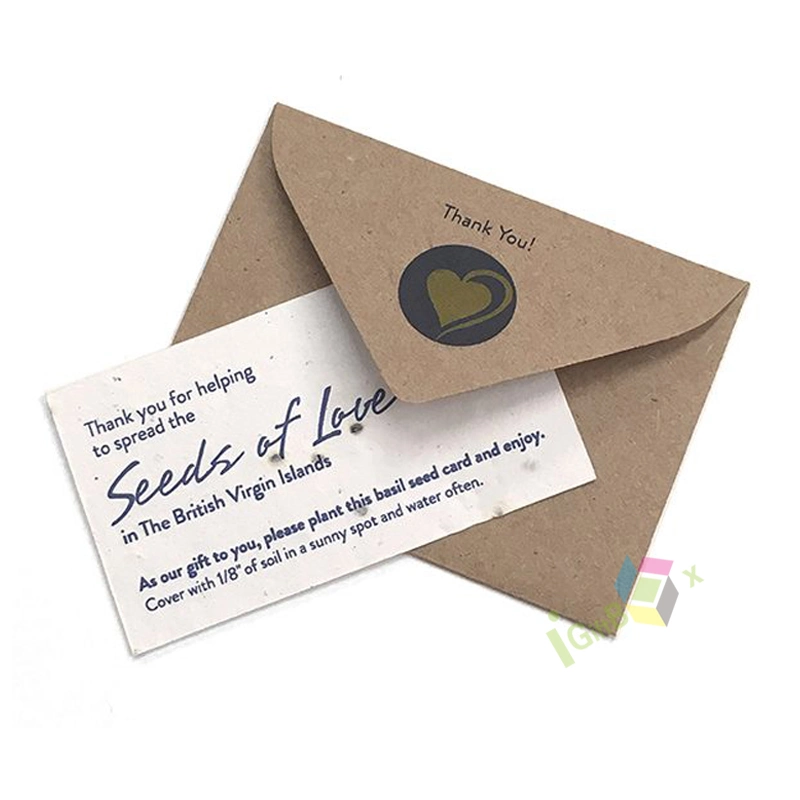 Wholesale Wedding Card Business Card Greeting Card with Envelop