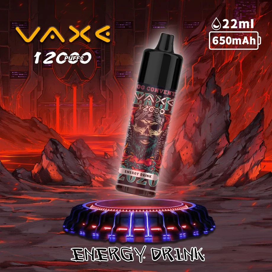 Vaxe 12000 Puffs Zbood Логотип заправки пышных иностранец 2 кухни в 1 Высокая световая Fof испаритель Starter Kit Vape аккумулятор