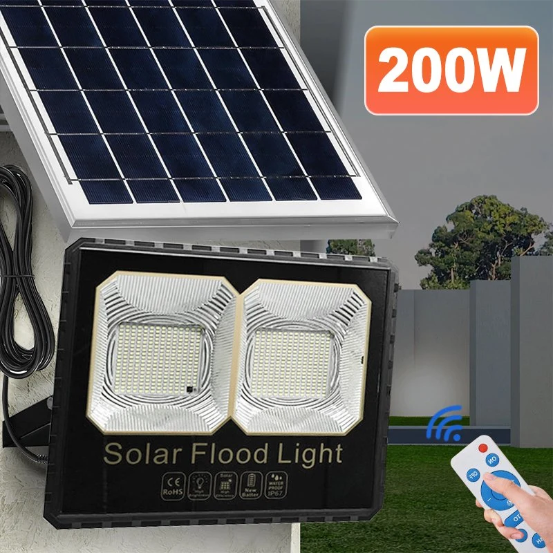 LED Light 5m Cord Outdoor Garden Remote Control Waterproof Flood Light LED Wall Lamp