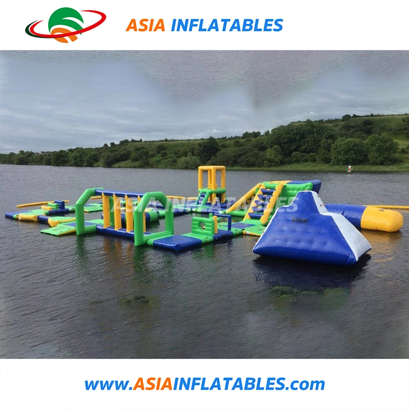 Comercial flotante Juegos de Agua El Parque de Atracciones inflables Juguetes