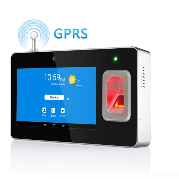 Android Fingerprint Terminal with GPRS/3G Can Send The Message with Web Software (GT168/268/368)