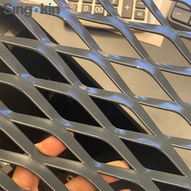 Galvanized Steel Stretch Diamond Mesh Expanded Metal Mesh for Protection