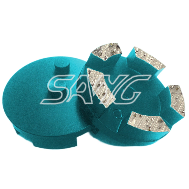 Terrazzo Floor Diamond Grinding Disc with Single Pin for Sti Machine