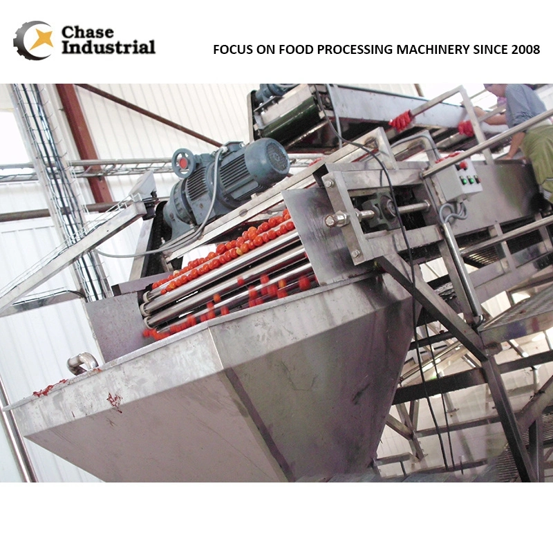 Manufactory and Trading Combo Tomato Fruit Pulper Processing Line