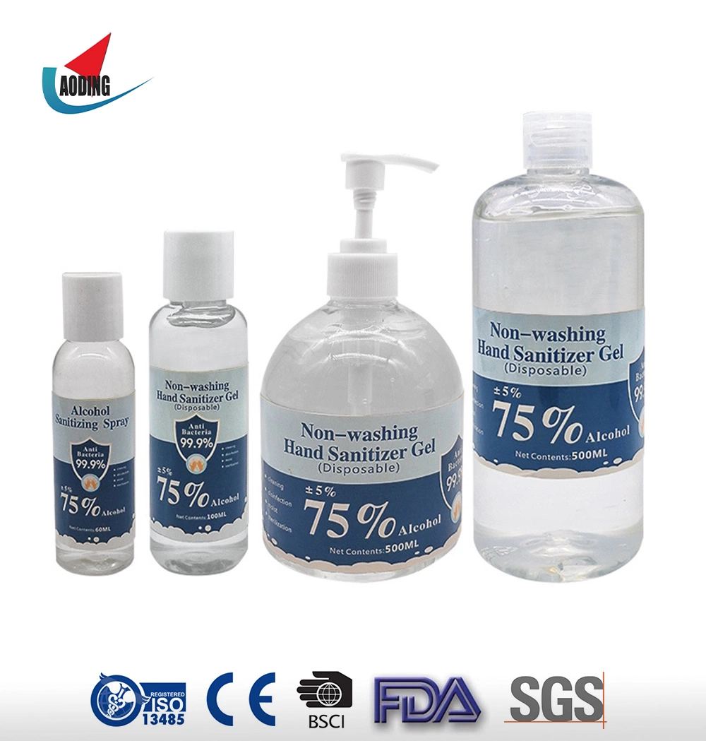 100m Antibacterial Disinfectant Alcohol Liquid Hand Sanitizer Gel