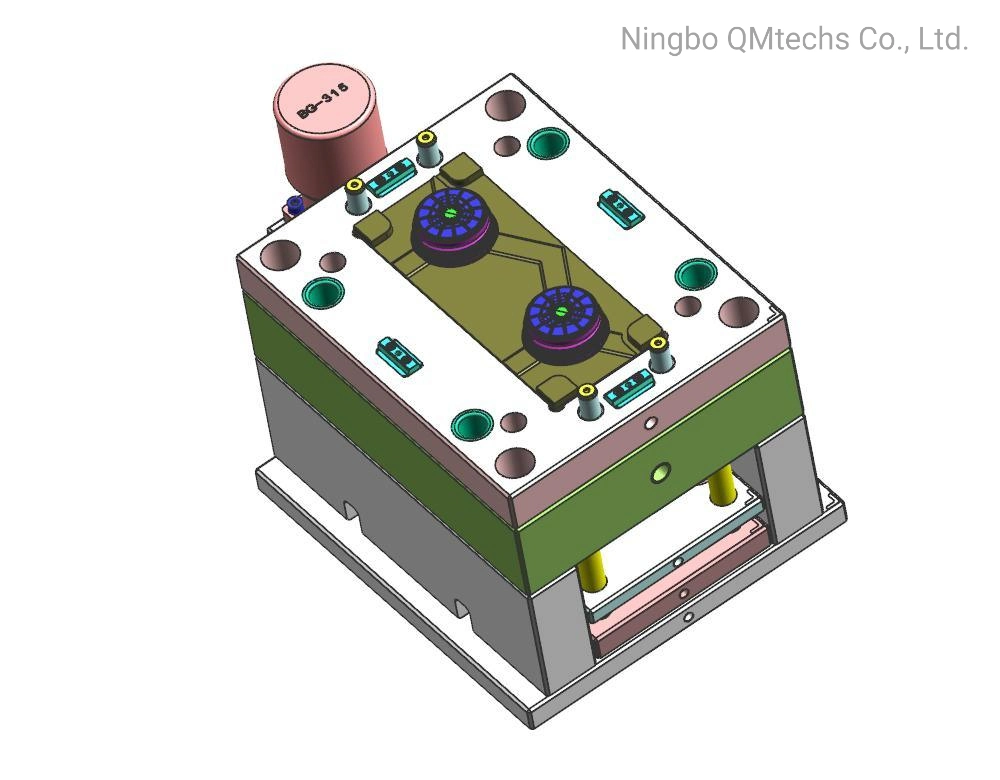 Plastic Mould Factory High Precision Customized Plastic Injection Mould with Threads for Garden Tool Pump Auto Parts