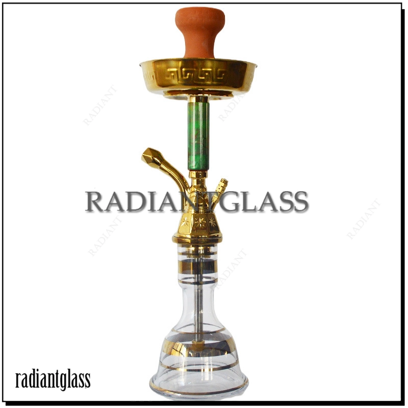 La fábrica China de resina de alta calidad personalizado narguile Hookah Salida inferior medio establece