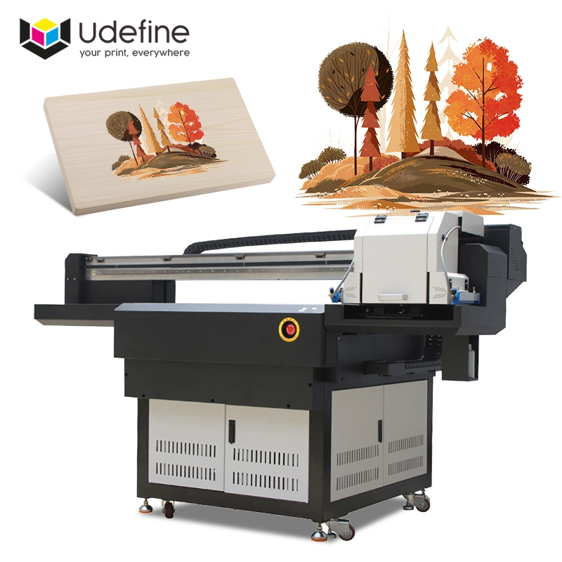 Udefine LED UV Printer Guangzhou Factory Supply with XP600 Tx800 I3200 4720 Printhead