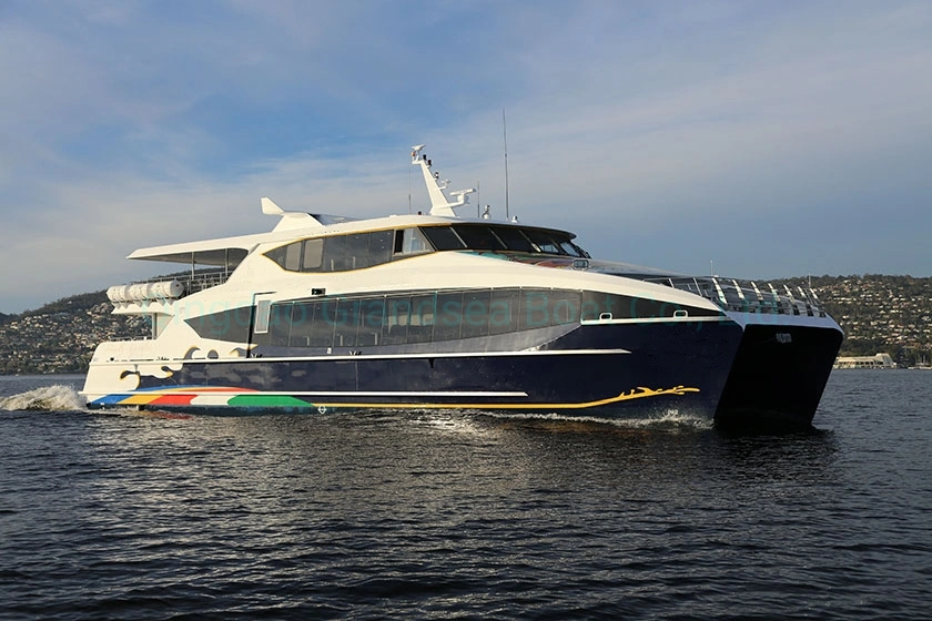 32m 100FT Aluminum High Speed Large Catamaran Passenger Ship for Sale