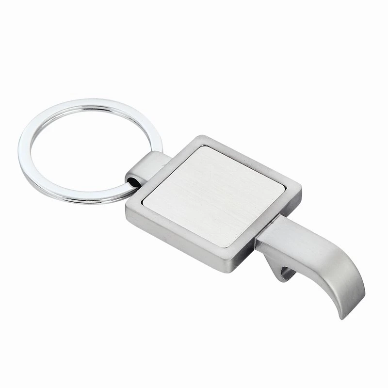 High quality/High cost performance Promotional Gift Personalised Blank Plain Silkscreen Printed Laser Engraved Zinc Alloy Material Spotify Metal Bottle Opener Key Ring for Gift