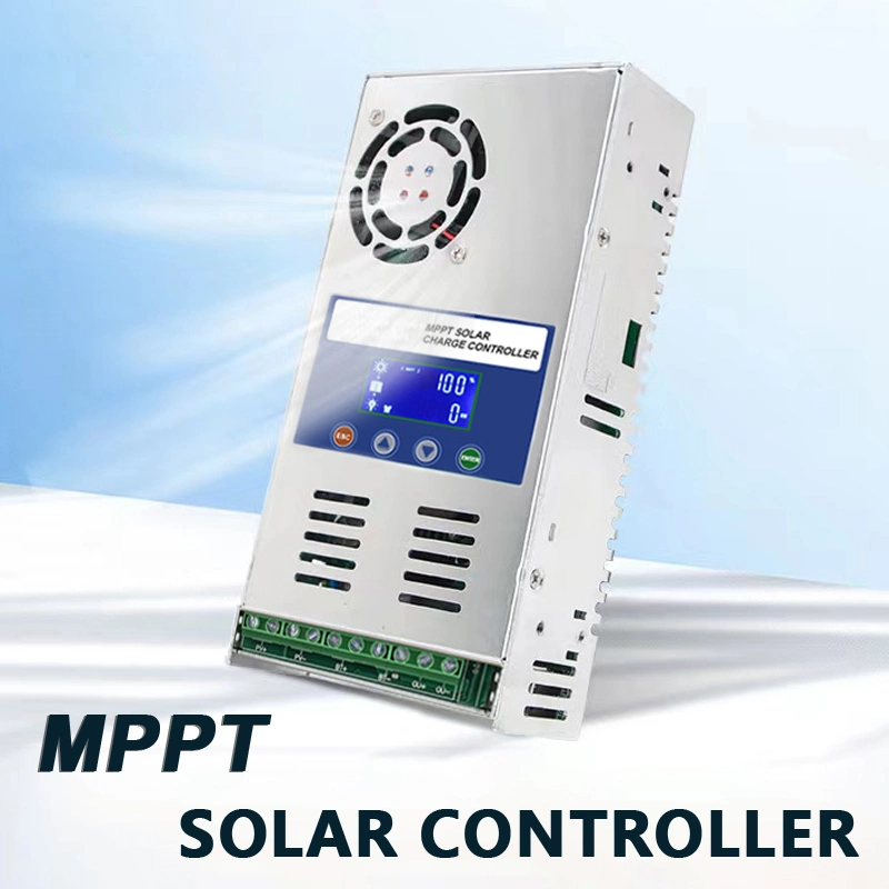 Aumento de voltaje reducido MPPT Solar actual Controlador Inteligente cargador automático de la PV 12V-48V2 - El reconocimiento automático de 99 piezas