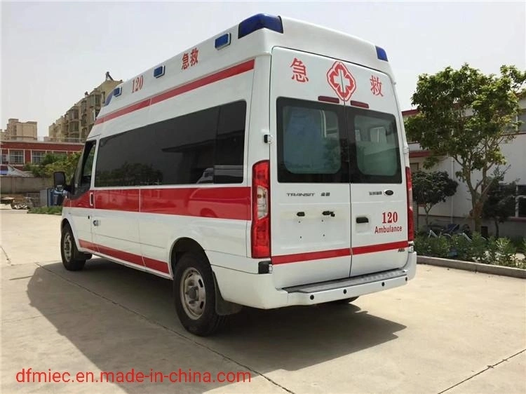 Série d'ambulances Ford Transit Ambulance Surveillance Ambulance Lits complets Sélection de sièges diversifiée Grande capacité de transport