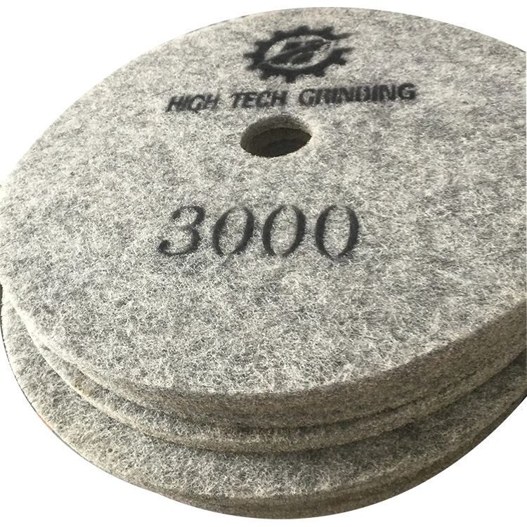 High Tech Grinding 27inch High Speed Dry Polishing Diamond Pads