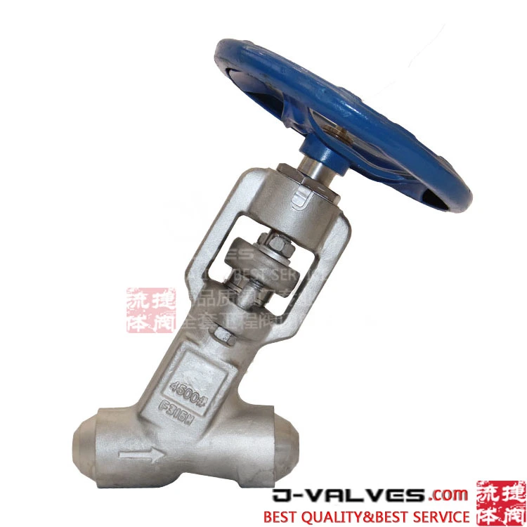 Forged Steel Stainless Socket Welded Globe Valve Tapered Plunger Disc Throttle Needle Type Inflatable/ JIS Snow Globe Valve