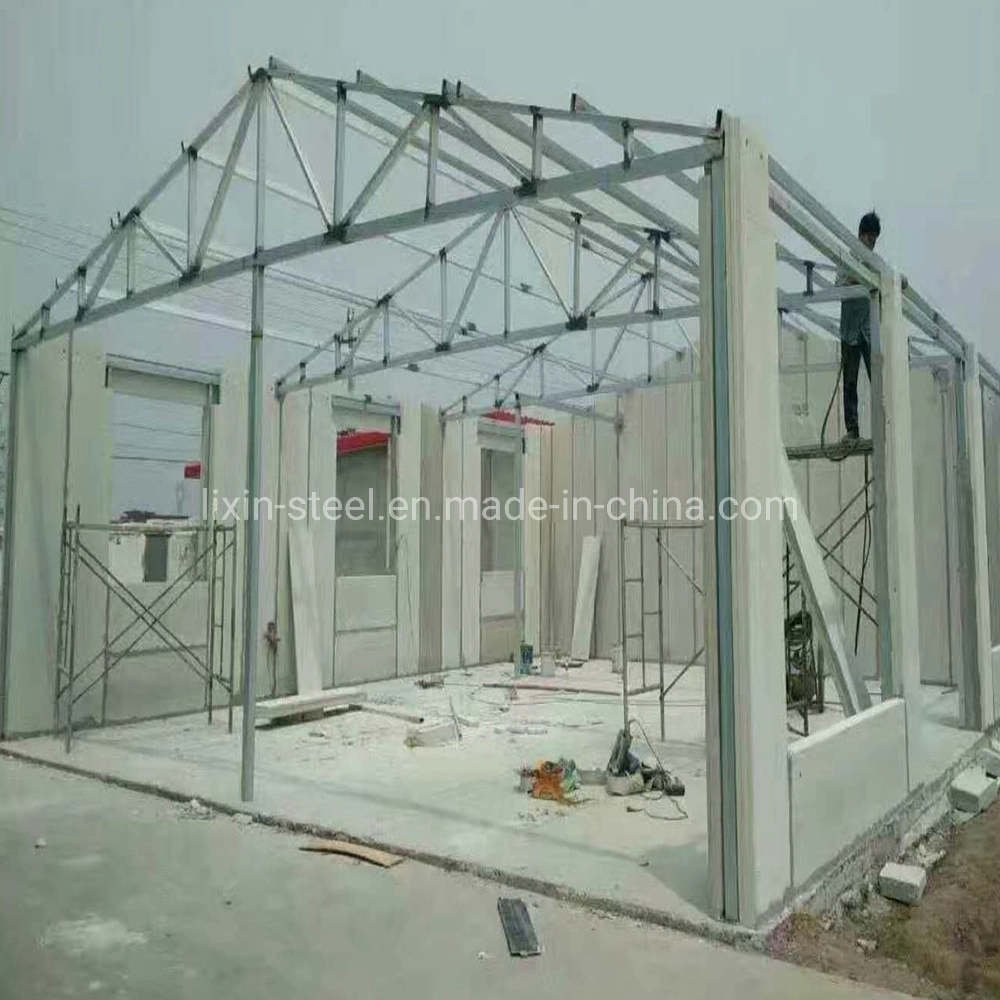 Strong High Rise Steel Building Steel Frame with Cement Board