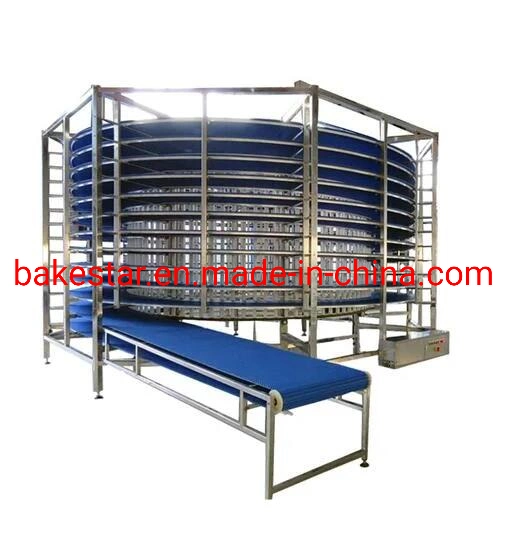 Fully Automatic Spiral Transport Cooling Tower for Bread Baking Industry