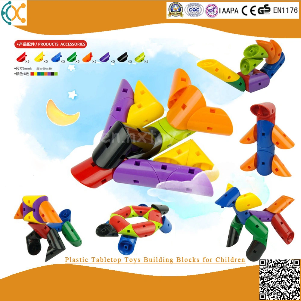 Tablero de plástico juguetes Bloques de construcción para los niños
