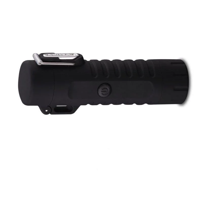 Waterproof and Windproof USB Rechargeable Double Arc Lighter with Flashlight Function