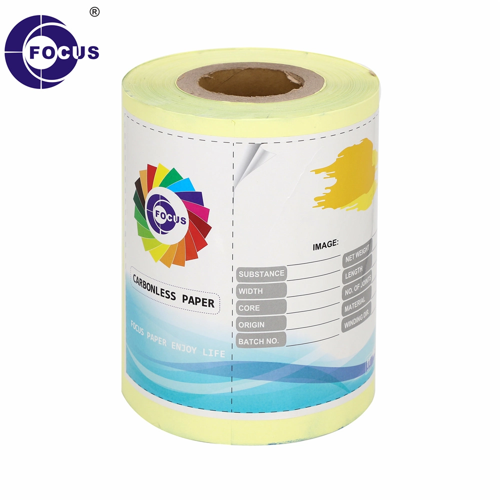 Blue Printing Color 50GSM/50GSM/50GSM 3 Part NCR Paper for Printing