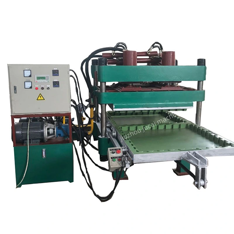 Rubber Floor Tile Mat Making Machine, Rubber Flooring Interlock Tile Vulcanizing Press and Production Line for 500*500mm and 1000*1000mm Rubber Tile