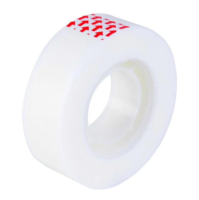 Student BOPP Invisible Tape White Stationery Small Tape