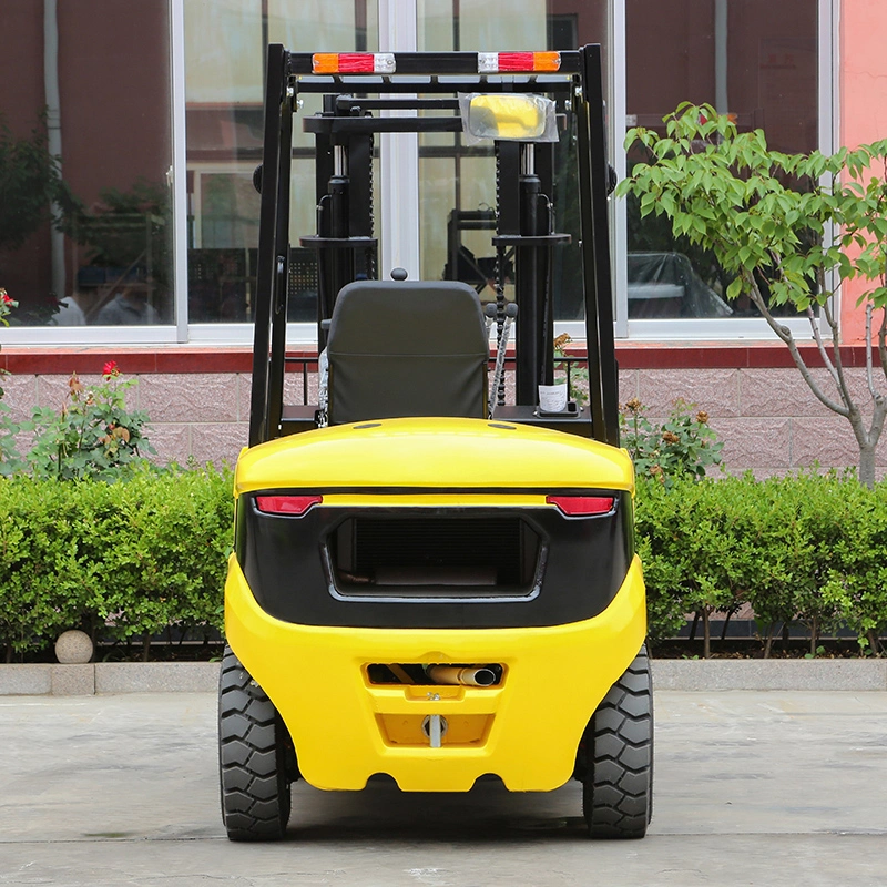 Loading 2500kg Industrial Multiple Manufacturer Compact Telescopic Diesel Balance Forklift