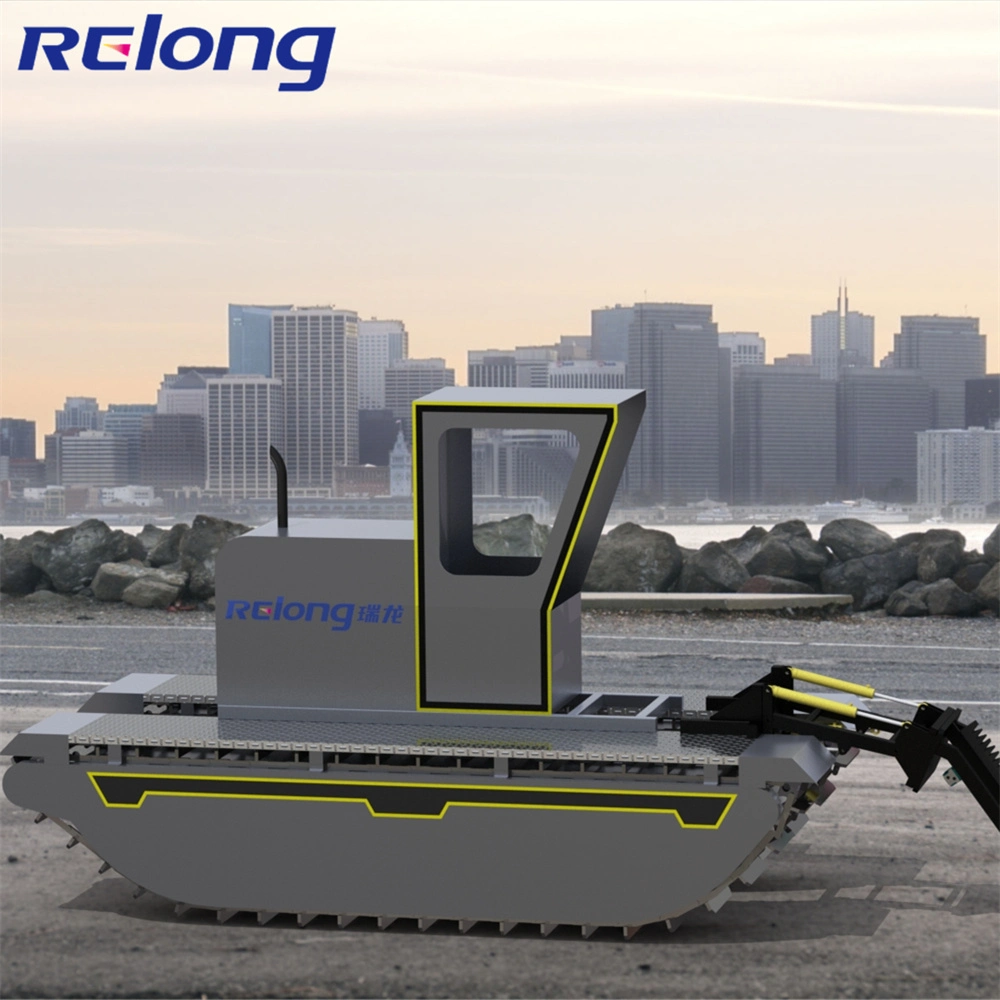 Amphibious Aquatic Vegetation Harvester with Competitive Price for Europe Market