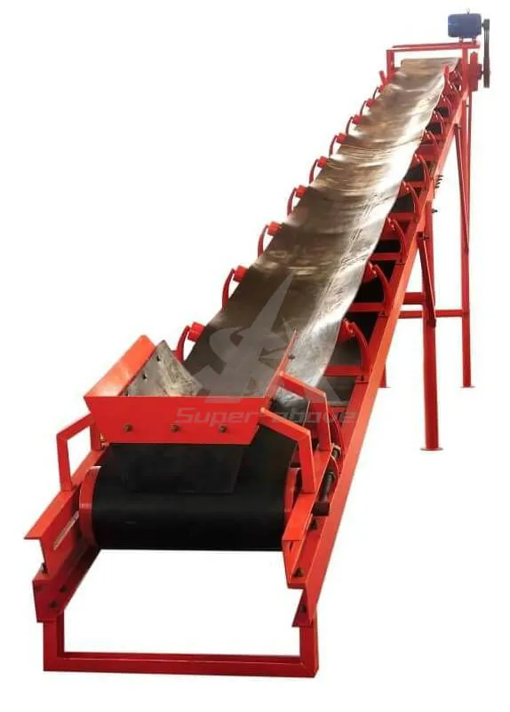 High Efficient Fixed Belt Conveyor System for Sale