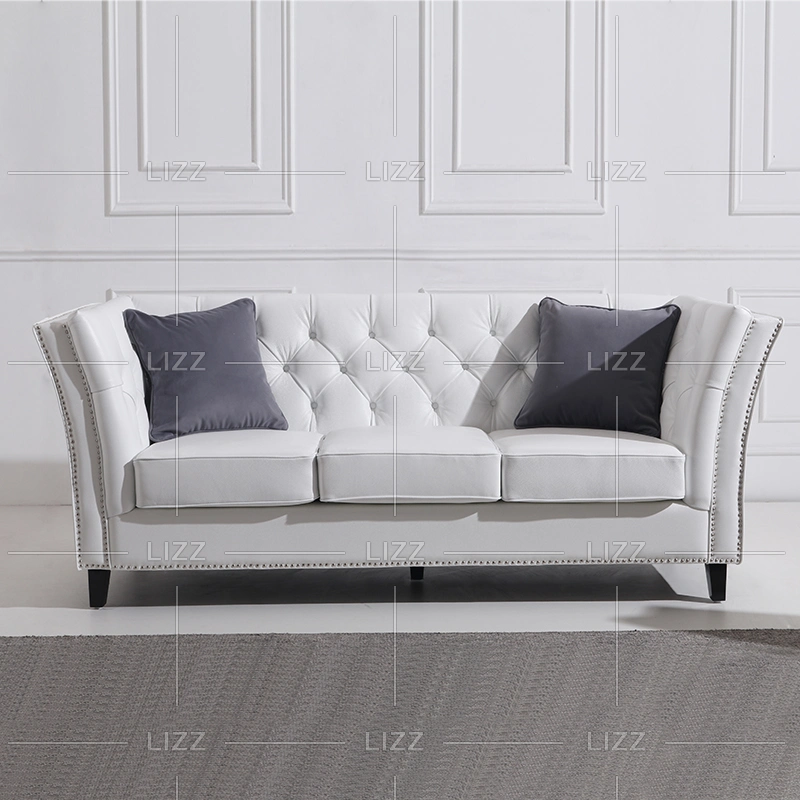 Белая ткань Современная домашняя мебель