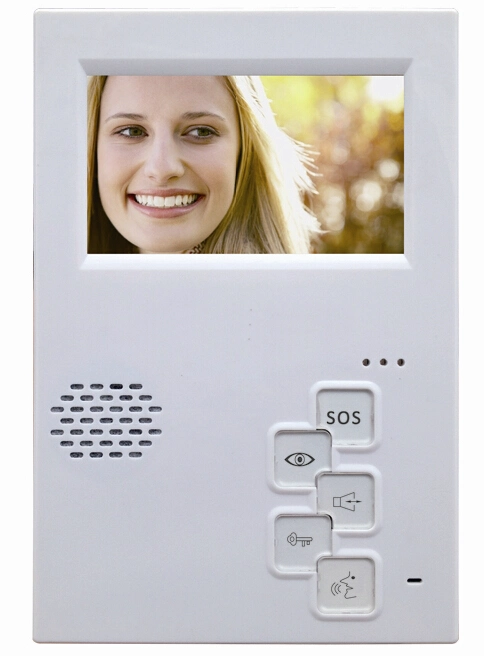 Doorphone-4.3'' Button Design Indoor Monitor for Villa