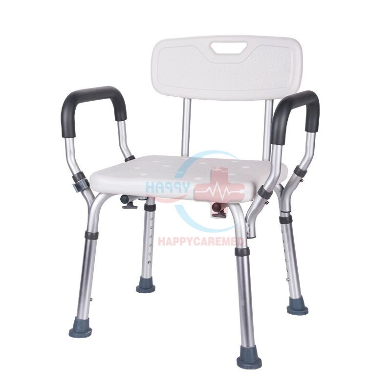 Hc-M130 Bath Stool Chair with Back Rost for Elderly Pregnant Woman Disabled