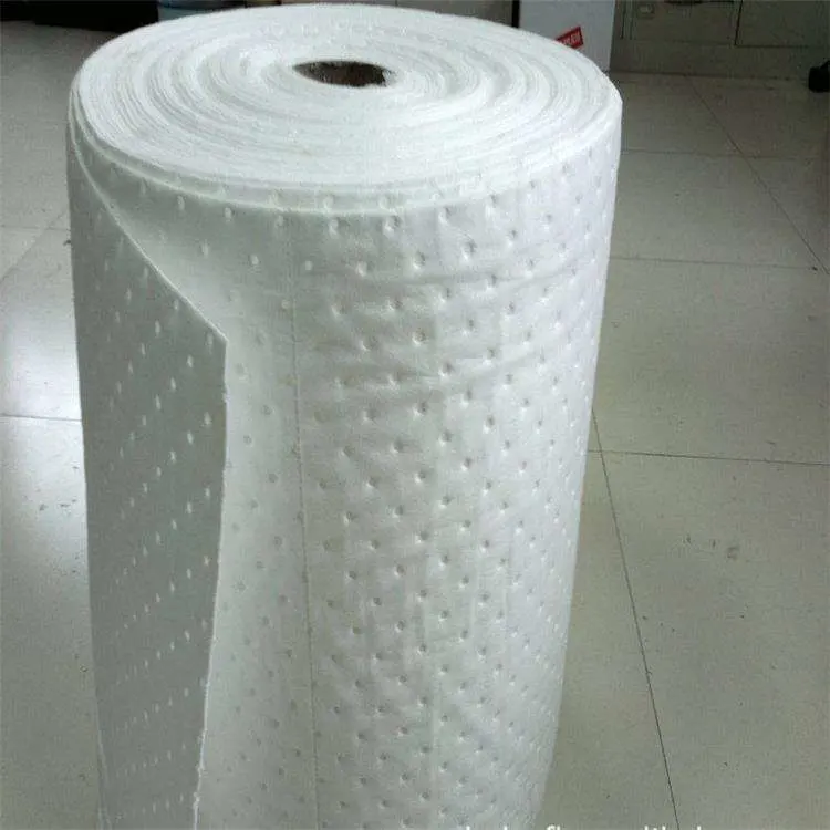 Wholesale/Supplier Super Absorbent 100% PP for Cleaning Oil Workplace Industrial Dimpled Oil Absorbent Pads