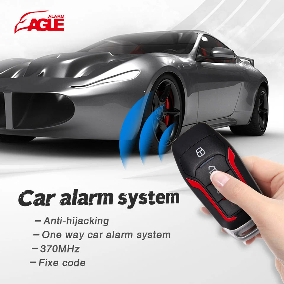 Sirene Keyless Entry Anti Theft Universal Fernbedienung Motor Start Alarmanlage Einwegalarm Smart Car Alarm Lt832