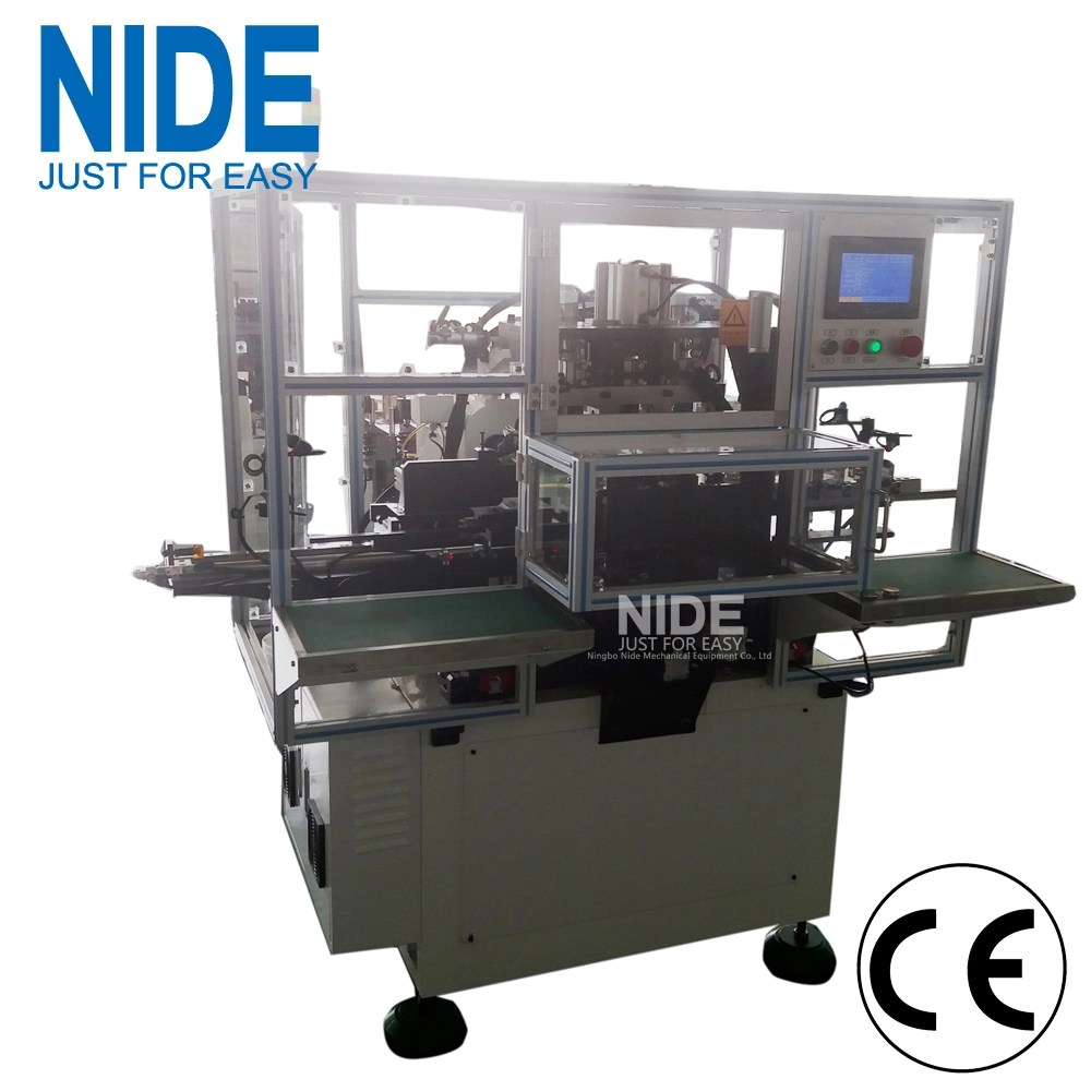 Nide Three Stations Stator Winding Machine with 2 Poles