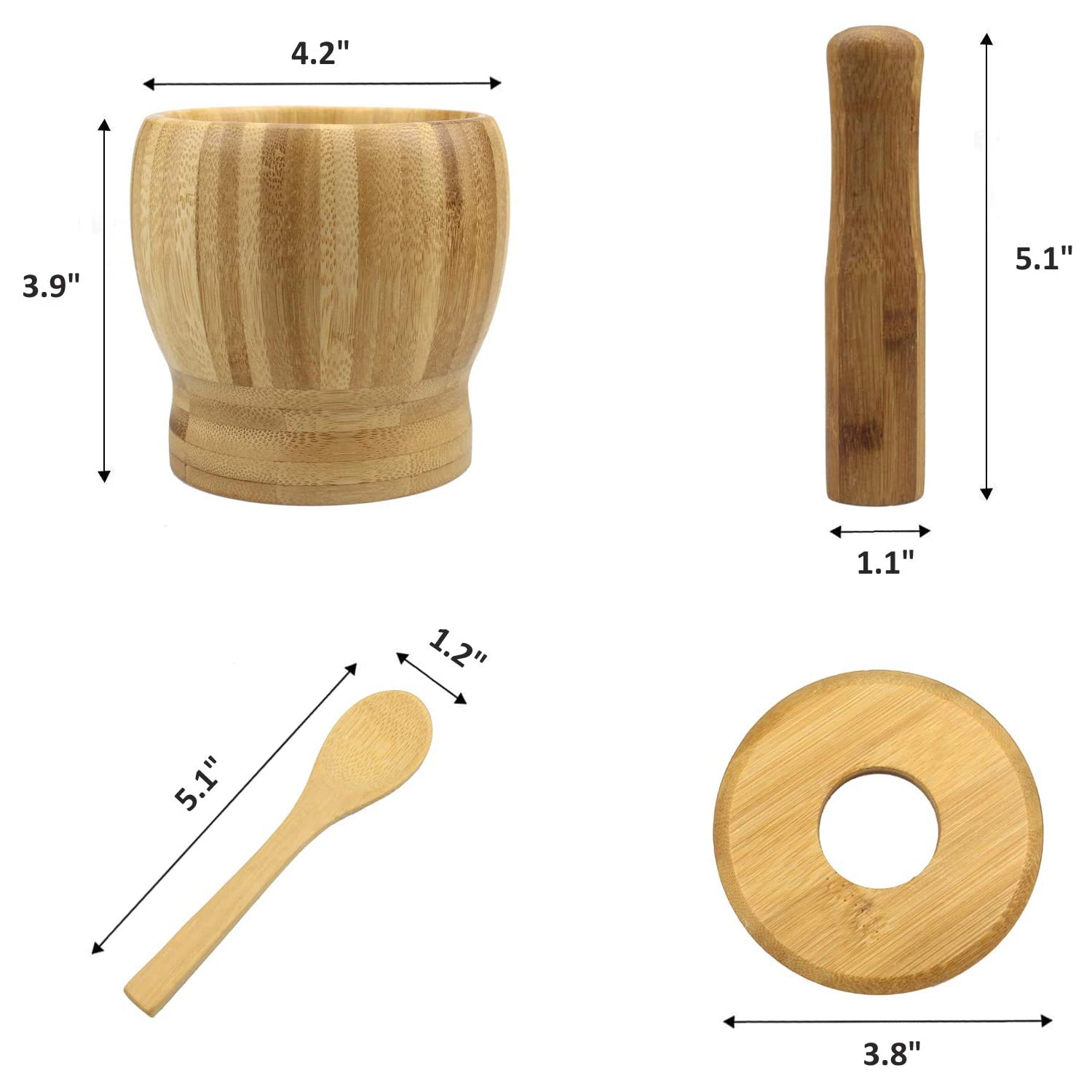 Multifunction Manual Ginger Spices Pestle Press Grinder