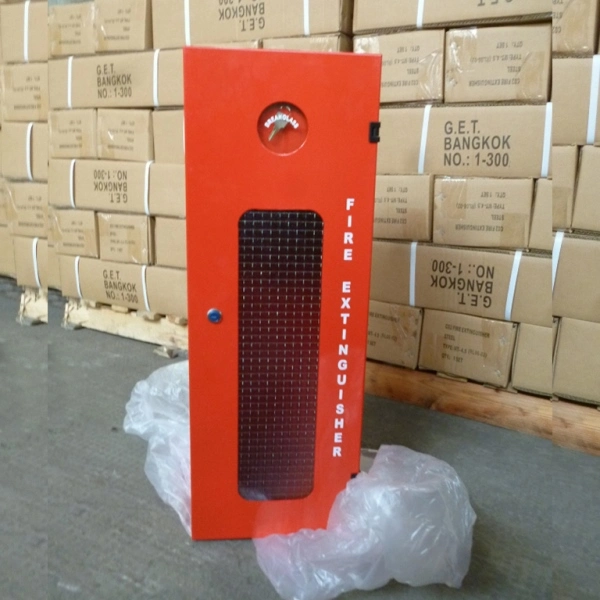 Mild Steel Cabinet Fire Extinguisher Box with Glass Window