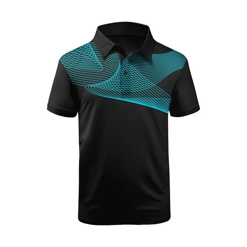High Quality Fashion Clothing Custom Printed Embroidered Workwear Golf Uniform Polo Shirt