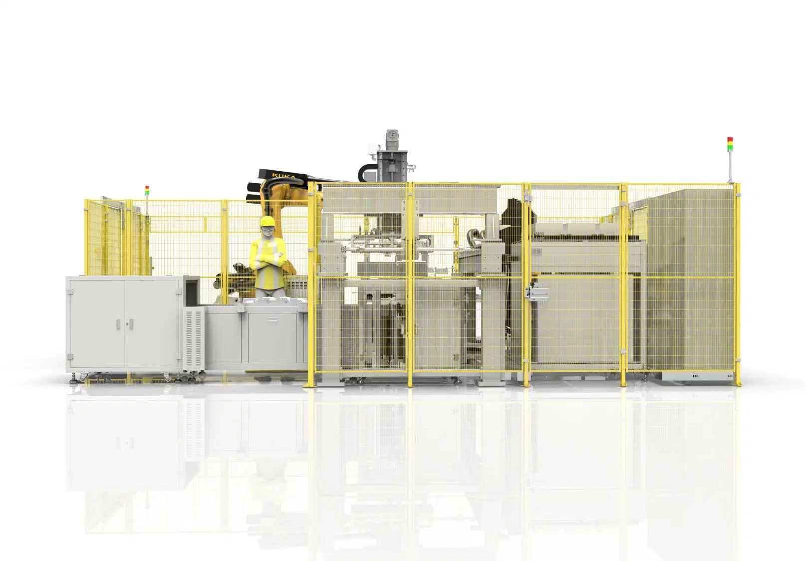 Fully Automatic Production Line for Power Batteries