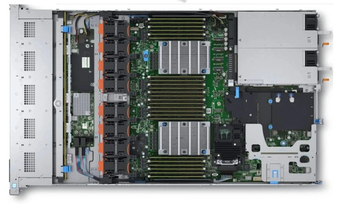 Bon rapport qualité/prix du serveur Del PowerEdge R640 dossier 1u arrière Processeur Xeon 3104 pour serveurs