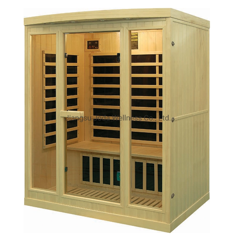 Various Waterproof Wood Dry Steam Sauna Room 2 Person Small Home Sauna