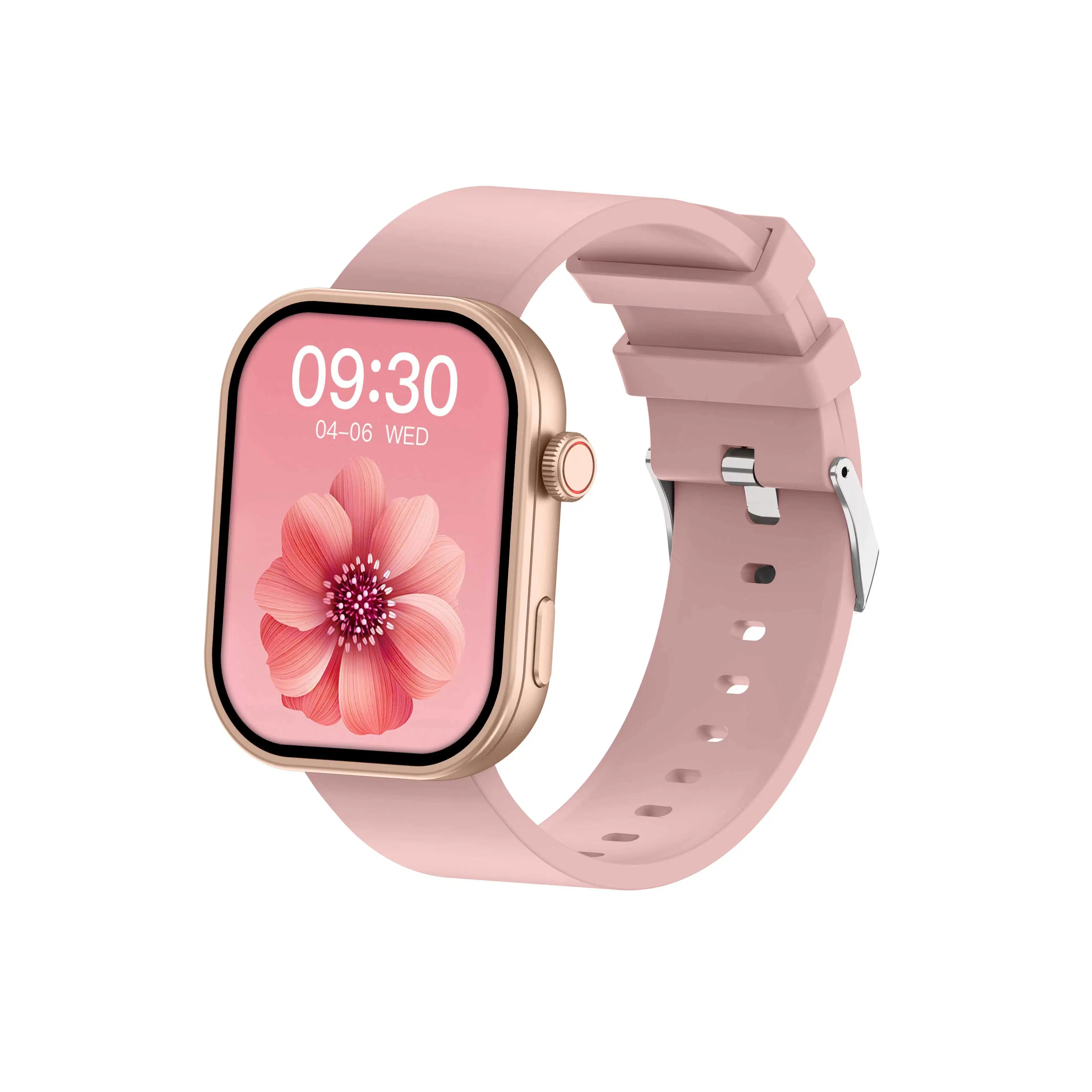 Dispositivos portátiles Monitor de oxígeno de sangre Smartwatch Bluetooth Call Reloj inteligente Modos deportivos mujeres ritmo cardíaco buena calidad baratos 2,01 pulgadas Smart Watch