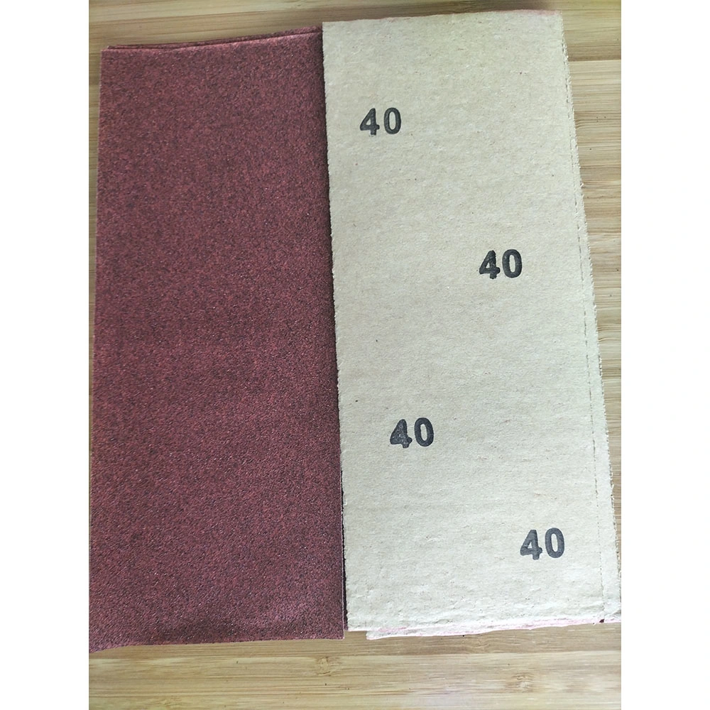 9*3.6 Inches Aluminium Oxide/Silicon Carbide Dry or Wet Sandpapers for Wood Furniture Metal