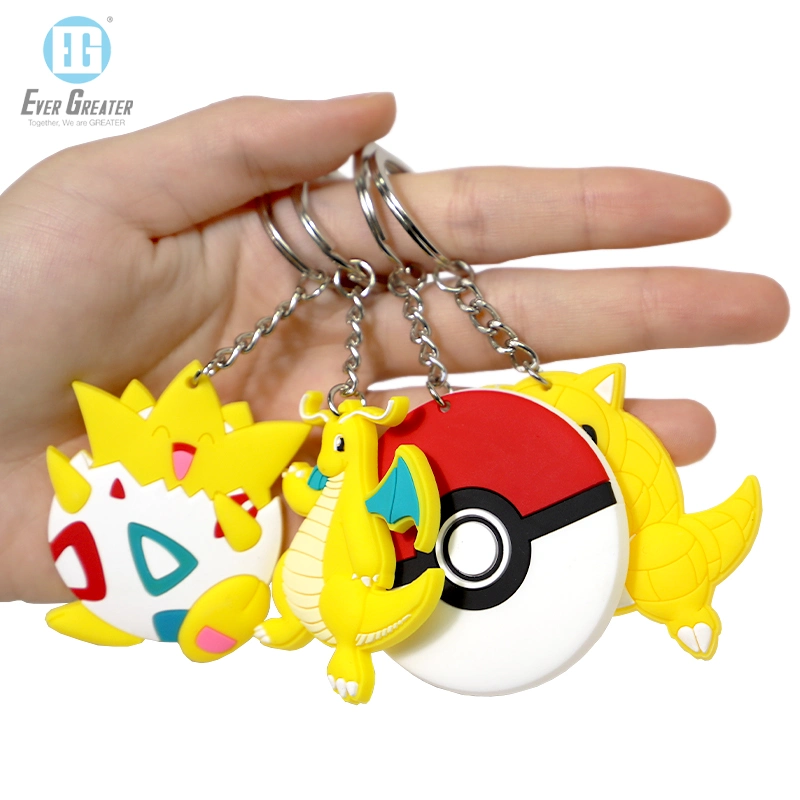 Dragon Keychain Squishy Plastic Keychain