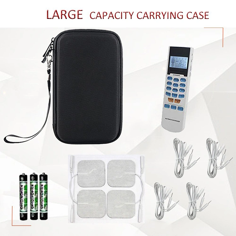 Hard Drive Pen Medical Organizer Electronic Pulse Massager Storage Box Carry Travel EVA Case